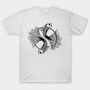 Fish Illustration for Inktober 2020 White T-Shirt